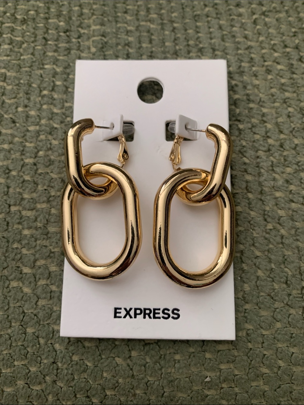 Express Chain Link Earrings